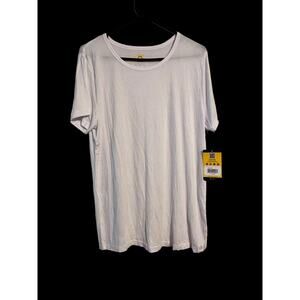 WonderWink Modern Fit White Under Scrub T-Shirt Size Large New